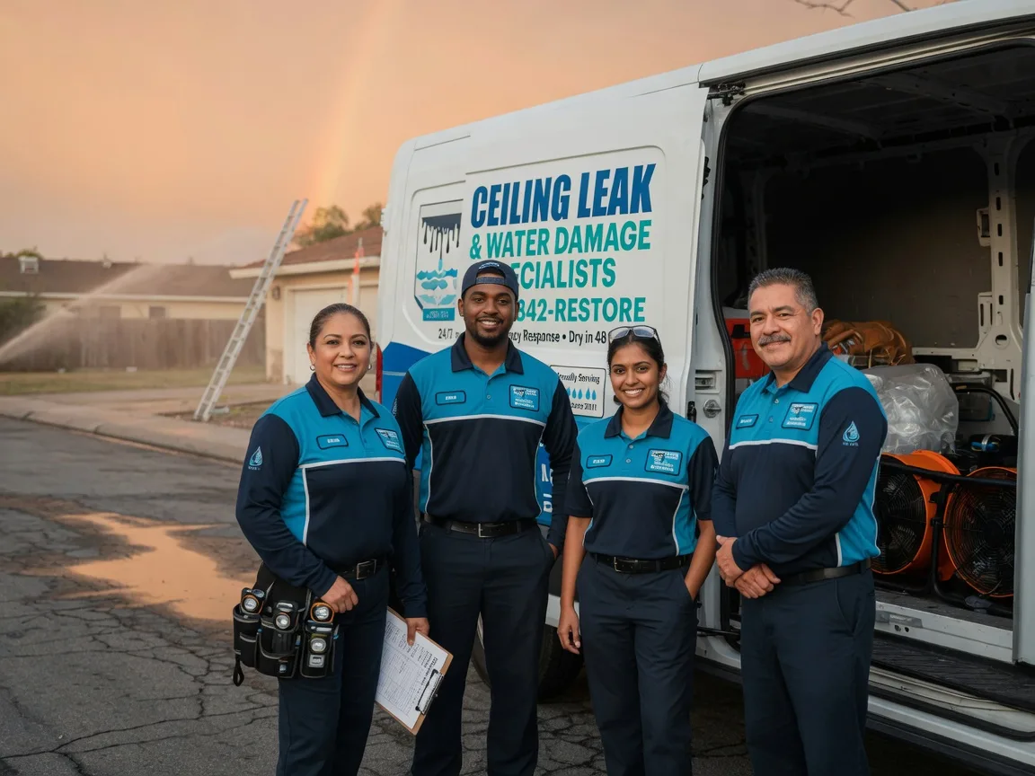 Ceiling Leak Cleanup company in Bretz, WV